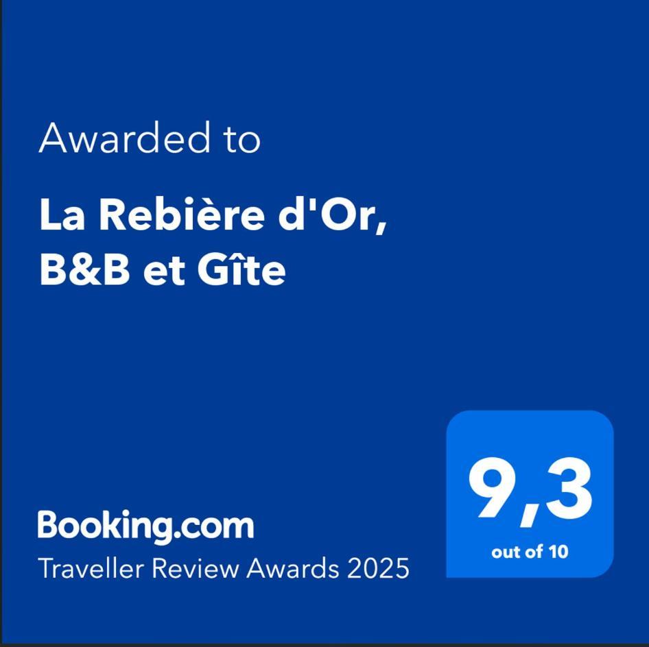 La Rebiere D'Or, B&B Et Gite Mouleydier Kültér fotó